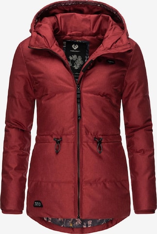 Ragwear Weatherproof jacket 'Calena Intl.' in Red