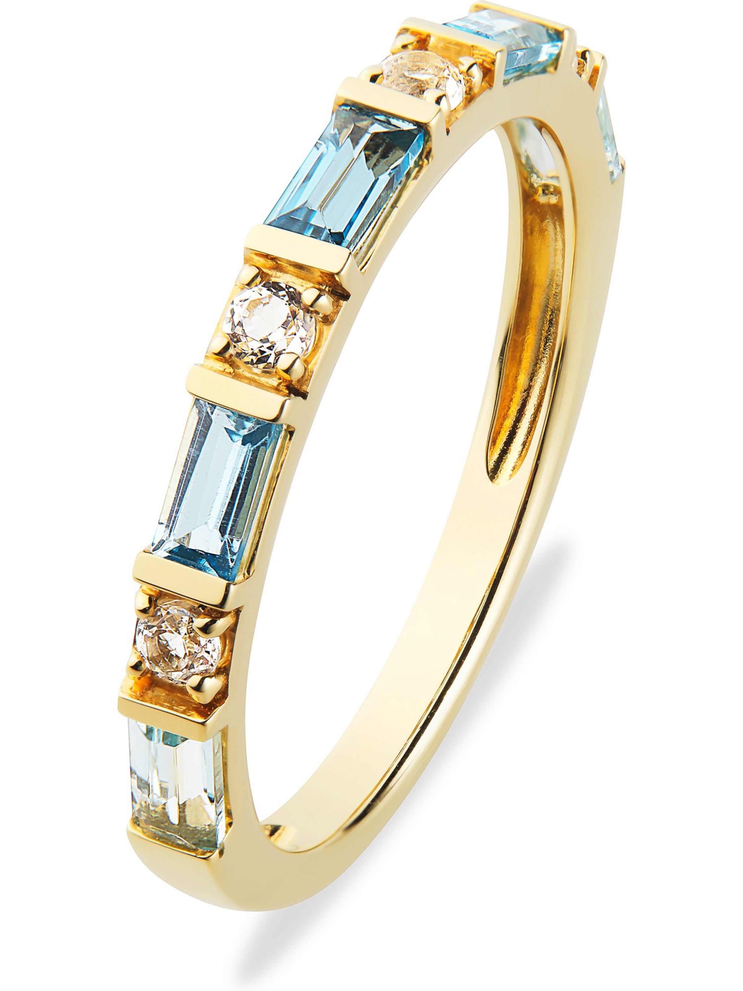 CHRIST Ring in Gelb: Vorderseite