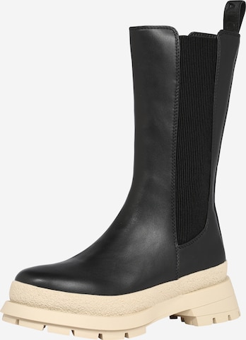 Chelsea Boots 'SVEJA' BUFFALO en noir : devant