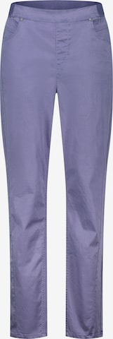 October Regular Jeggings in Purple: front