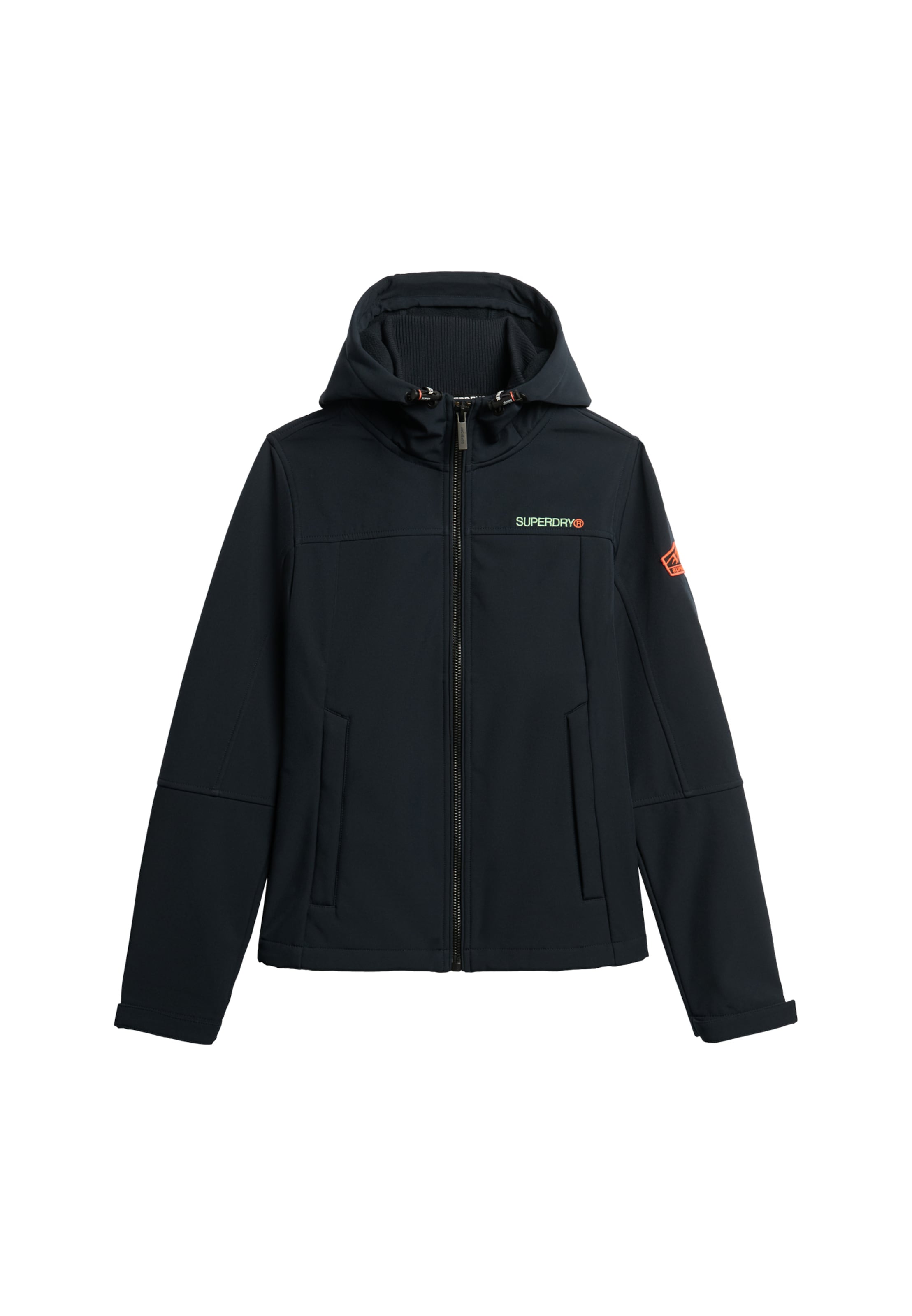 Superdry Functionele jas 'Classic' in Blauw: voorkant