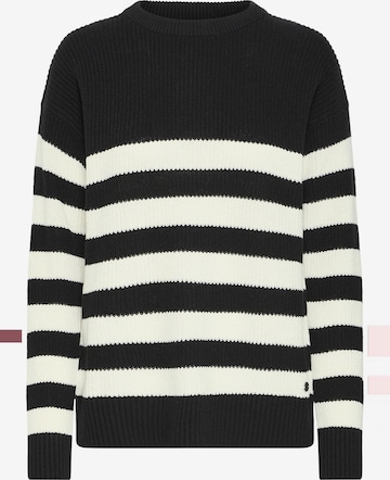 Pullover ' OXKAVINA ' di Oxmo in nero: frontale