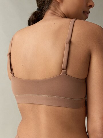 self. Bustier BH in Braun