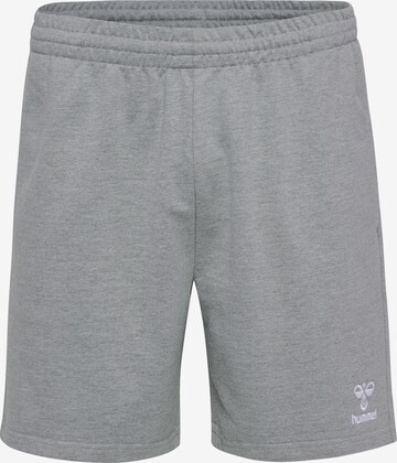 Regular Pantalon de sport 'GO 2.0' Hummel en gris : devant