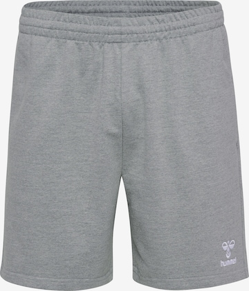 Regular Pantalon de sport 'GO 2.0' Hummel en gris : devant