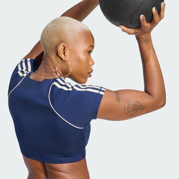 ADIDAS PERFORMANCE - Camisa funcionais 'Sst' em azul