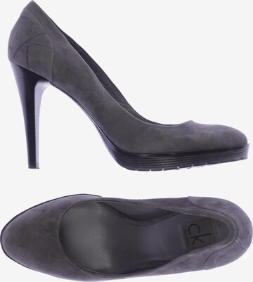 Calvin Klein High Heels & Pumps in 38 in Grey: front