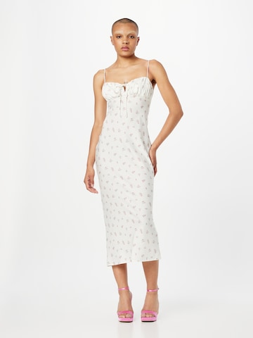 Robe Gina Tricot en blanc : devant