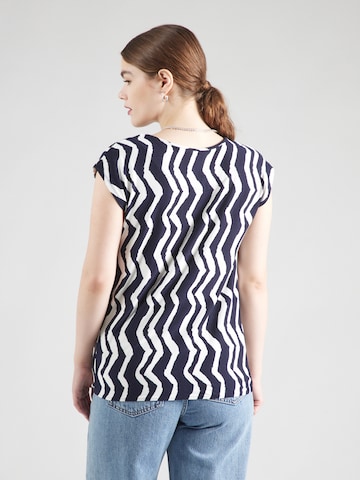 ZABAIONE Shirt 'Mi44nou' in Blauw
