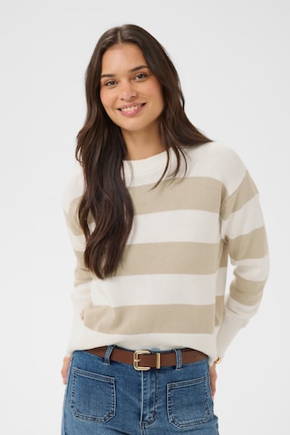 Kaffe Pullover 'Harriet ' in Weiß: Vorderseite