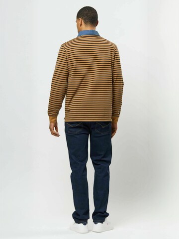 U.S. POLO ASSN. Regular fit Overhemd ' UMDex ' in Bruin