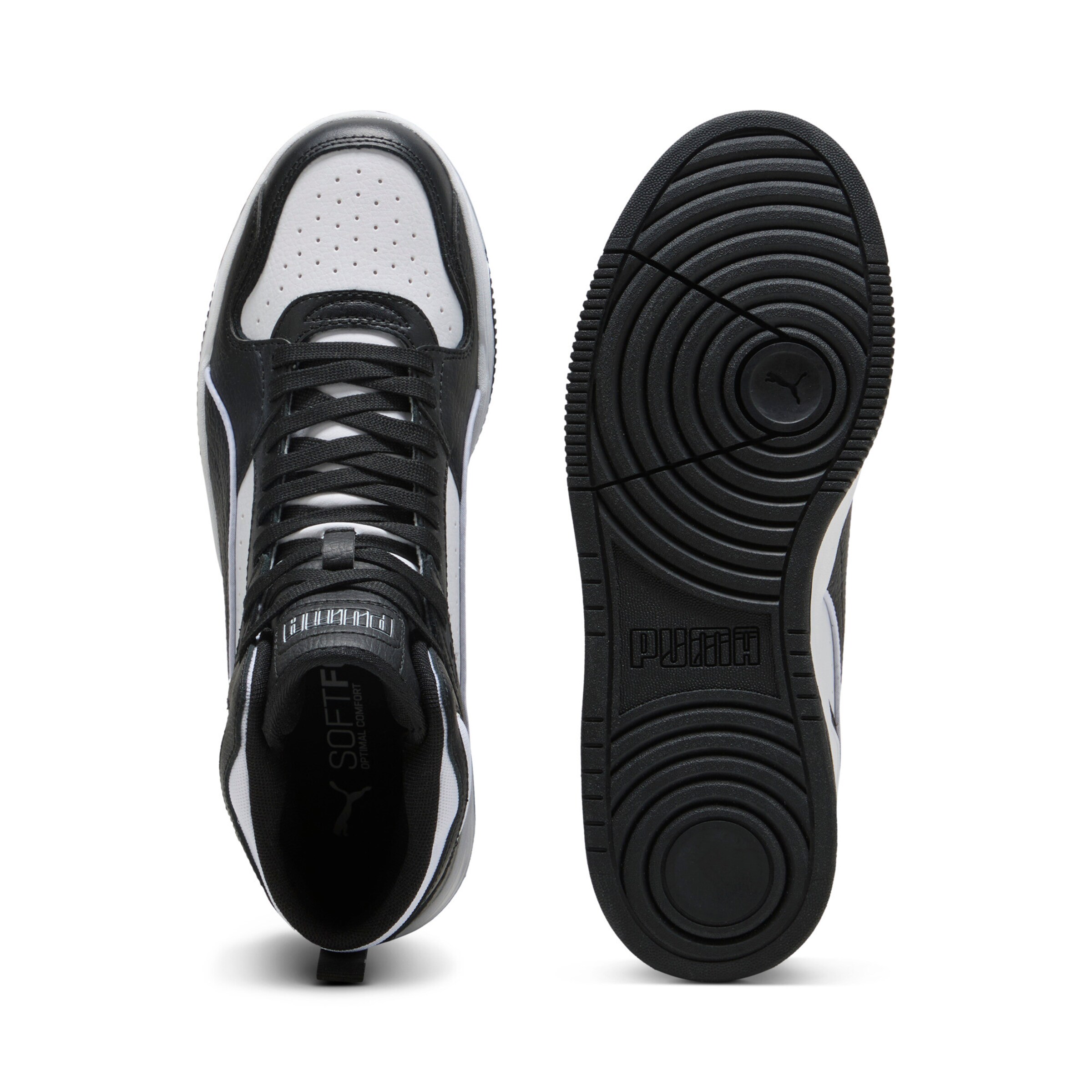 PUMA High-Top Sneakers in Black