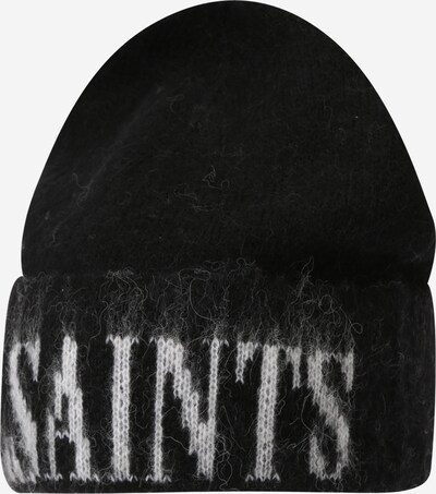 AllSaints Mütze 'STATE' in schwarz / weiß, Produktansicht