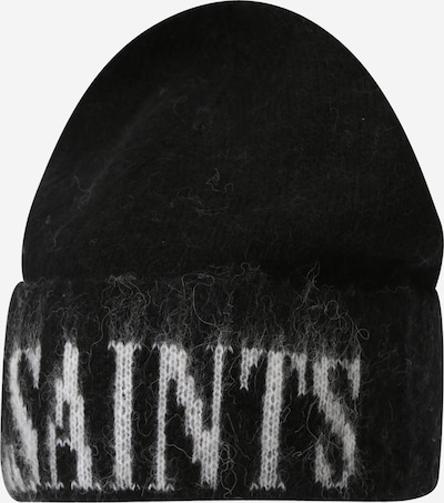 AllSaints Gorra 'STATE' en negro / blanco, Vista del producto