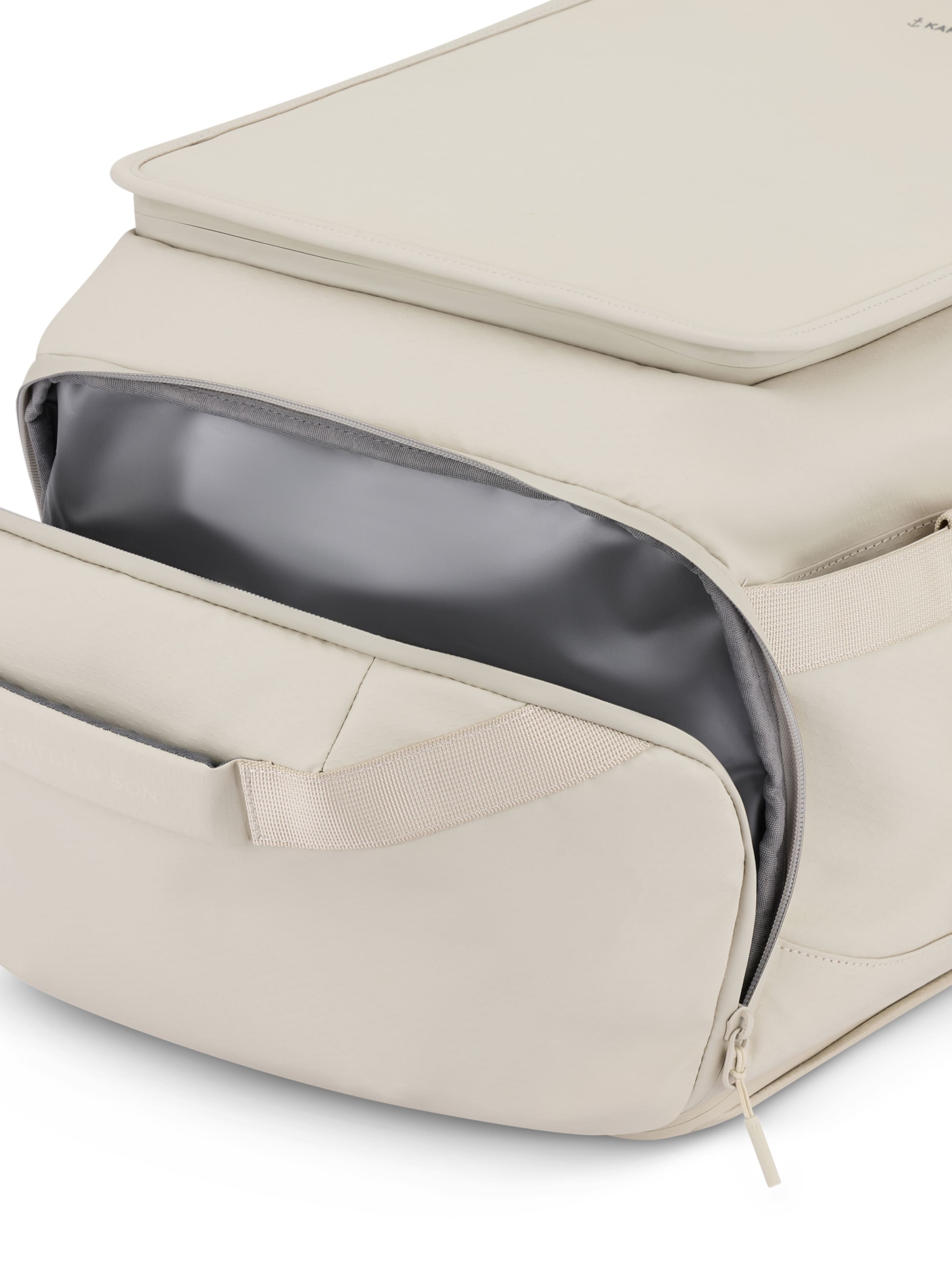 Kapten & Son Раница 'Lisbon Duffle Backpack Large' в бежово