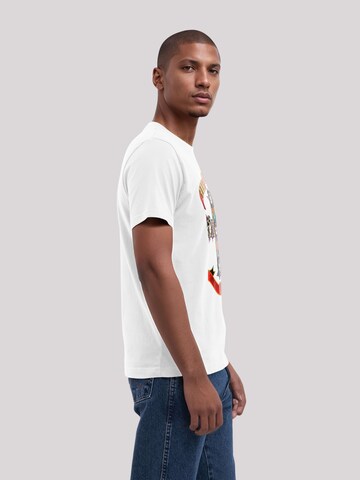 T-Shirt 'Guns 'n' Roses Appetite For Destruction' F4NT4STIC en blanc