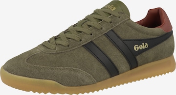 Baskets basses 'Torpedo' Gola en vert : devant