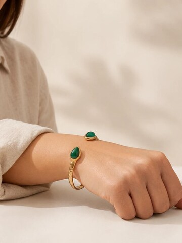 ETNÉE - Pulsera 'Arco' en oro