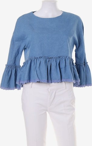 UNBEKANNT Blouse & Tunic in L in Blue: front