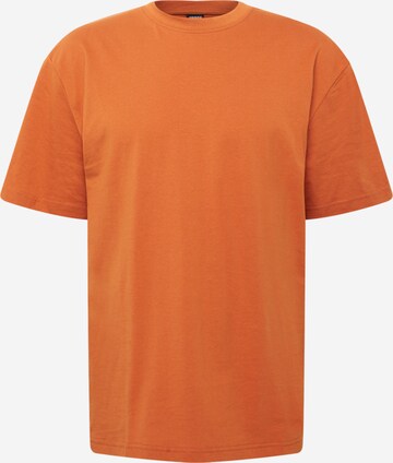 Urban Classics Shirt in Oranje: voorkant