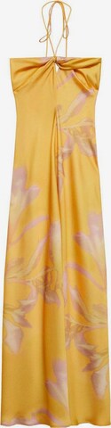 MANGO Evening Dress 'Estela' in Yellow: front