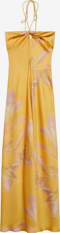 MANGO Evening Dress 'Estela' in Yellow: front
