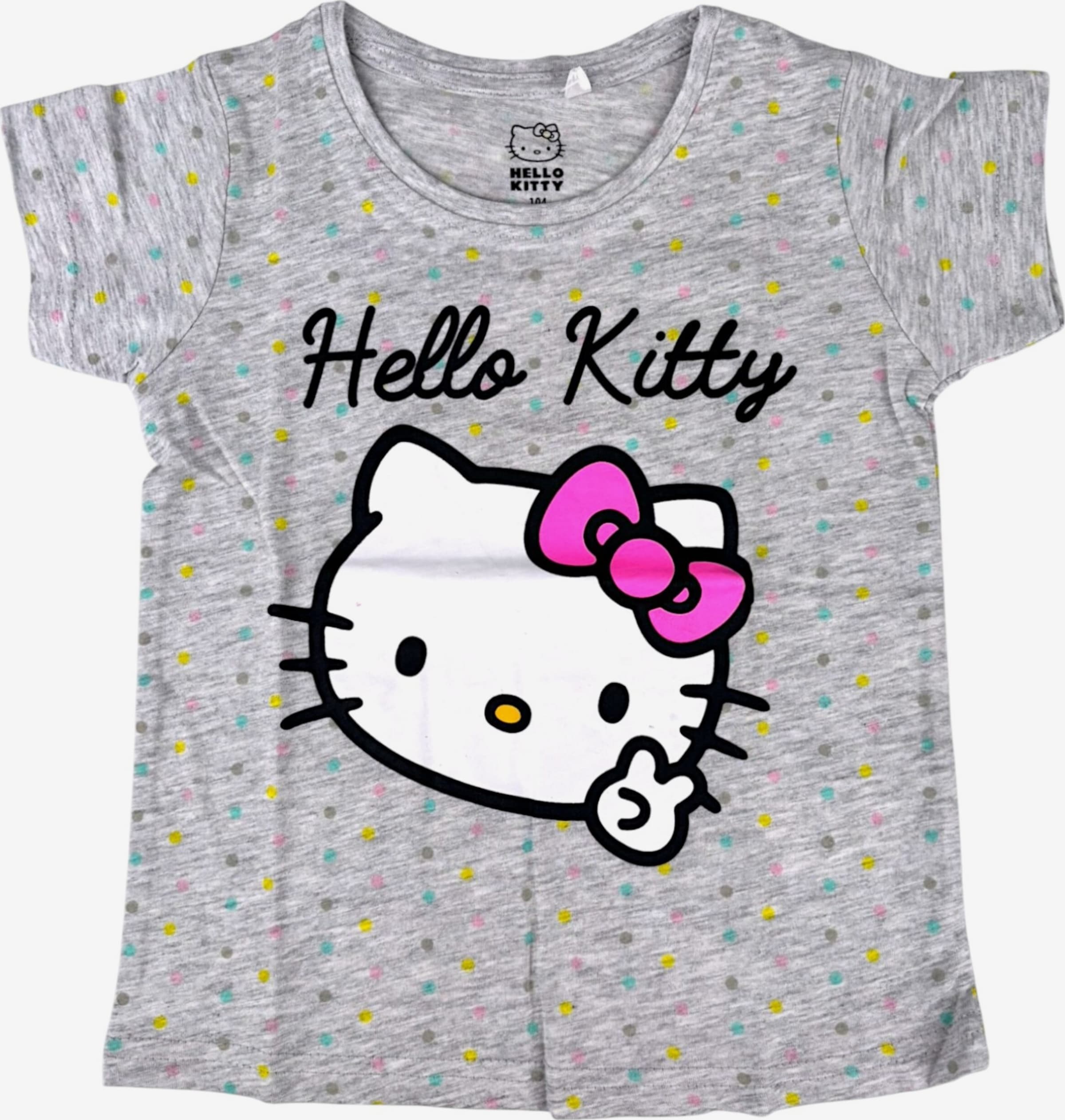 HELLO KITTY Shirt 'Hello Kitty T-Shirt' in Light Grey | ABOUT YOU