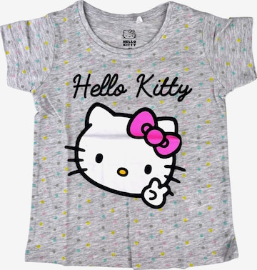 HELLO KITTY Shirt 'Hello Kitty T-Shirt' in Grey: front