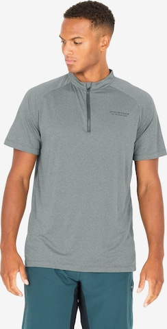 T-Shirt fonctionnel 'Crow M Melange Cycling/MTB SS Shirt' ENDURANCE en vert : devant