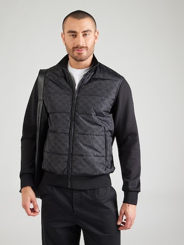 Karl Lagerfeld Демисезонная куртка в Черный: спереди