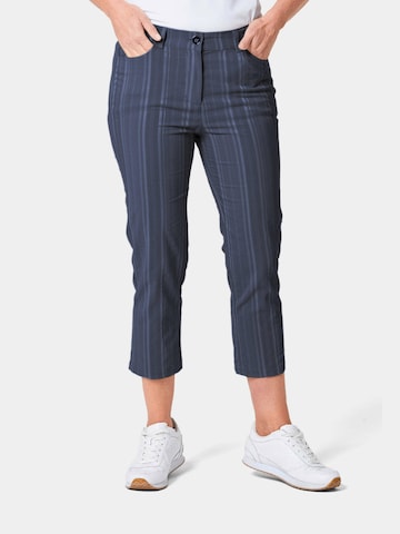 Goldner Regular Trousers in Blue: front