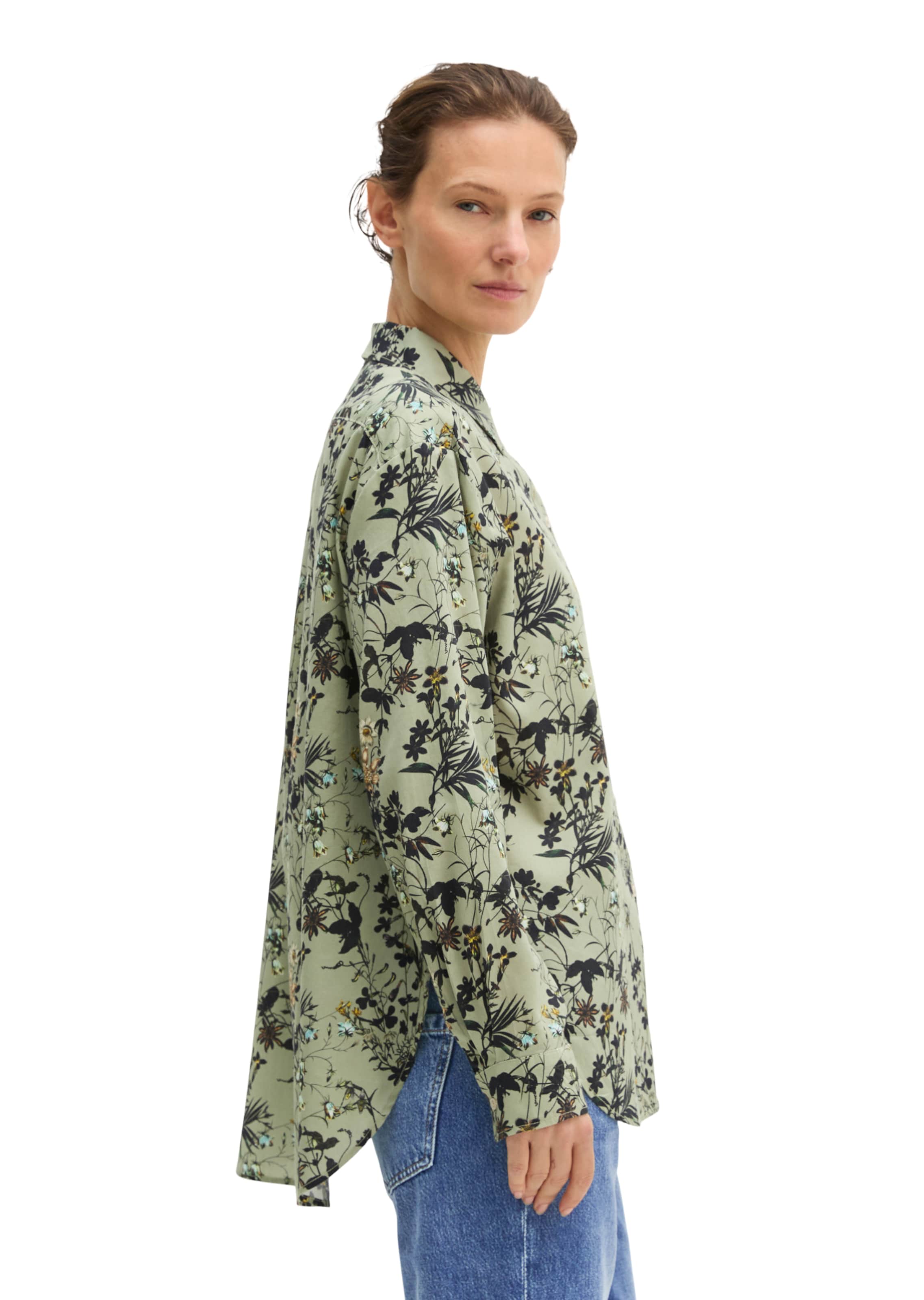 Marc O'Polo Bluse in Grün: Seite