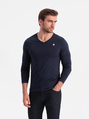 Ombre Shirt‌‌‌‌‌ in Blau