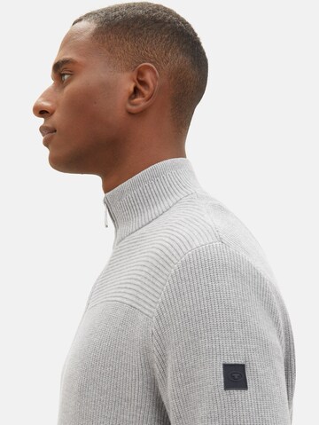 TOM TAILOR Sweater in Grey