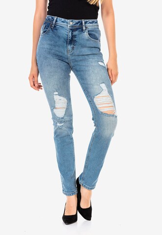 CIPO & BAXX Regular Jeanshose in Blau