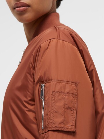 SENSES.THE LABEL Between-Seasons Coat in Brown