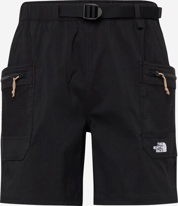 THE NORTH FACE - regular Pantalón de montaña 'CLASS V PATHFINDER' en negro: frente