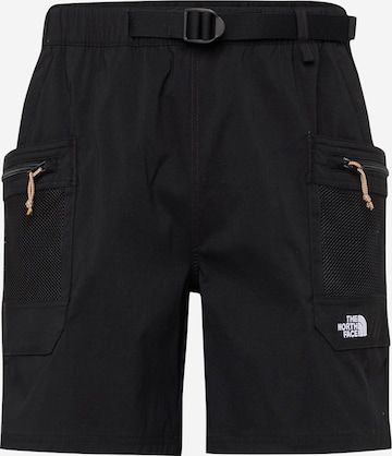 THE NORTH FACE - Regular Calças outdoor 'CLASS V PATHFINDER' em preto: frente