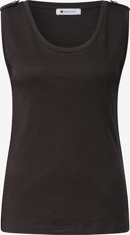 STREET ONE Top in Brown: front
