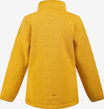 Veste en polaire Schmuddelwedda en jaune