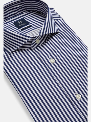 Coupe regular Chemise Boggi Milano en bleu