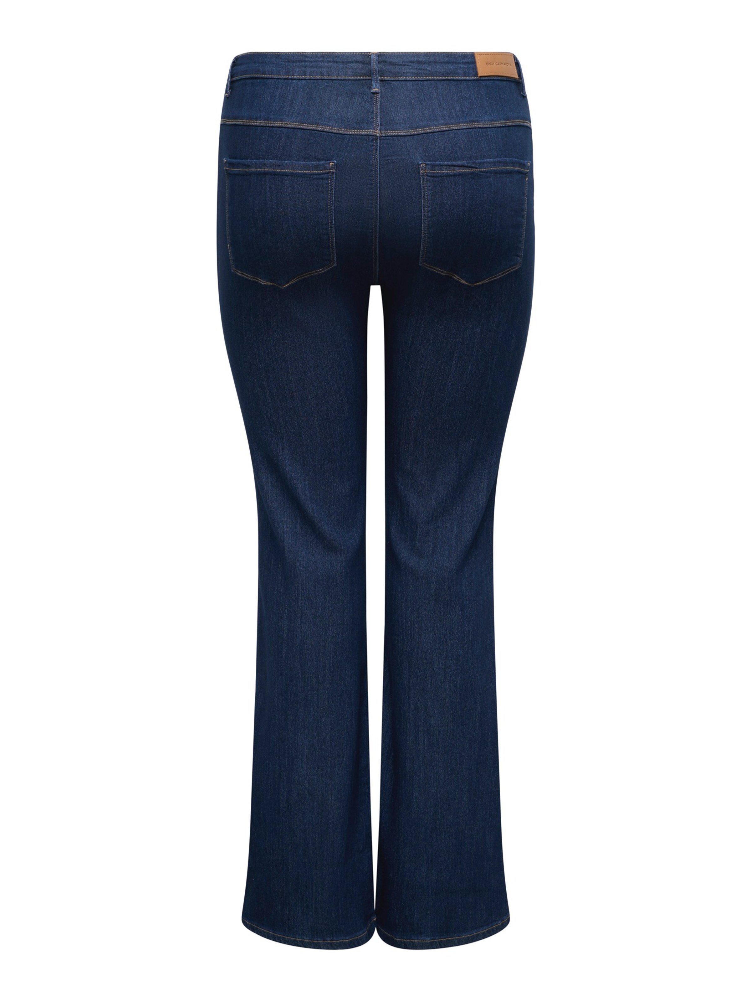 ONLY Carmakoma Flared Jeans 'CARHELLA' in Blauw