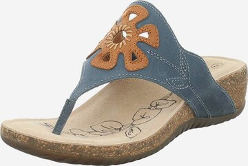 JOSEF SEIBEL Teenslipper in Blauw: voorkant