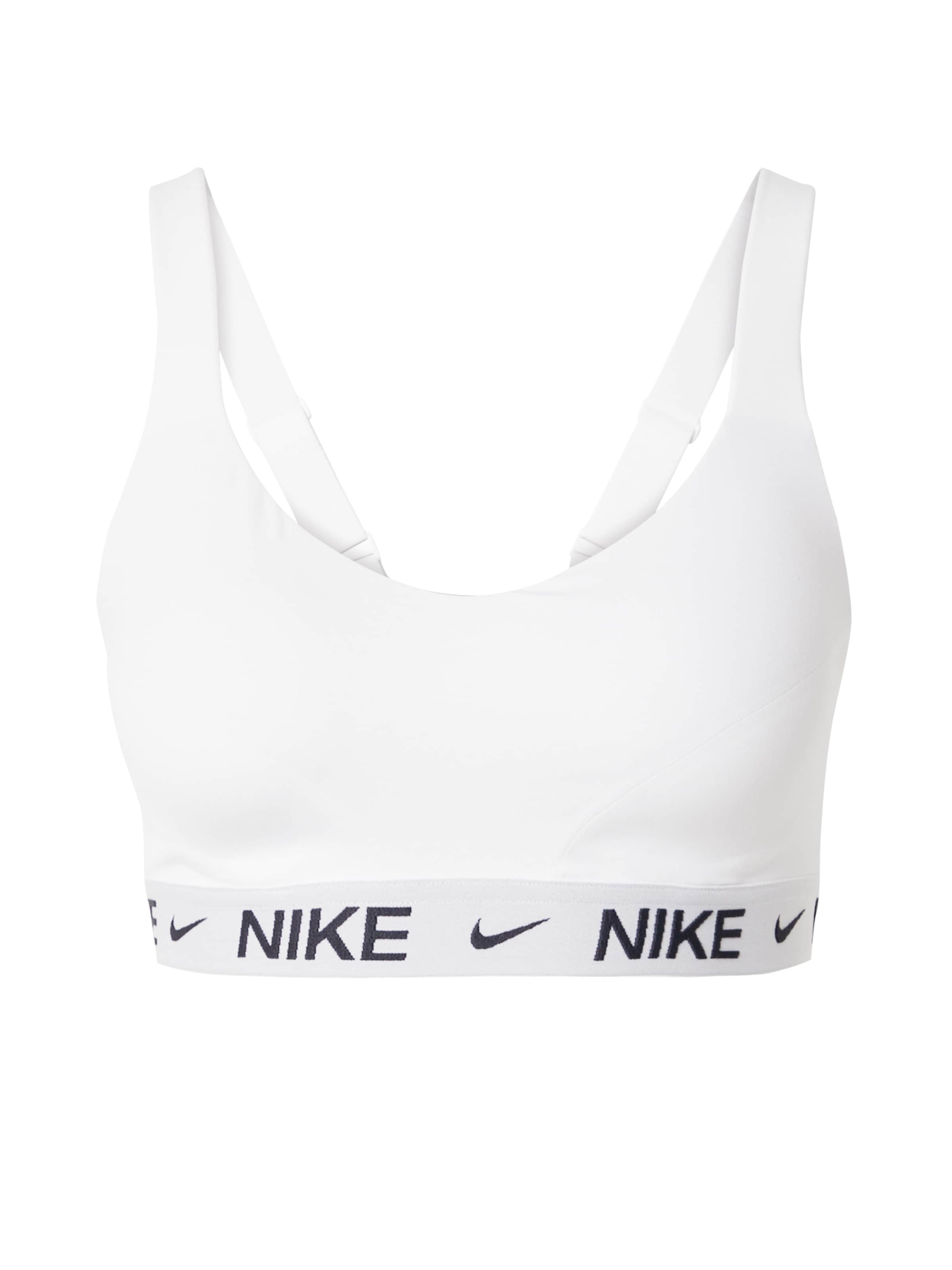 NIKE Sports bra 'INDY' in White: front