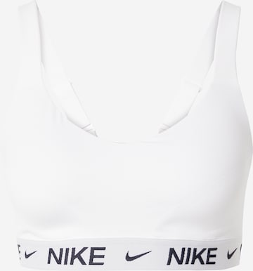 Soutien-gorge de sport 'INDY' NIKE en blanc : devant
