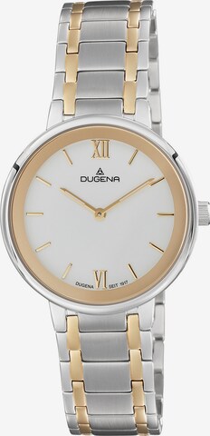 DUGENA Analog Watch 'Cosima' in Silver: front