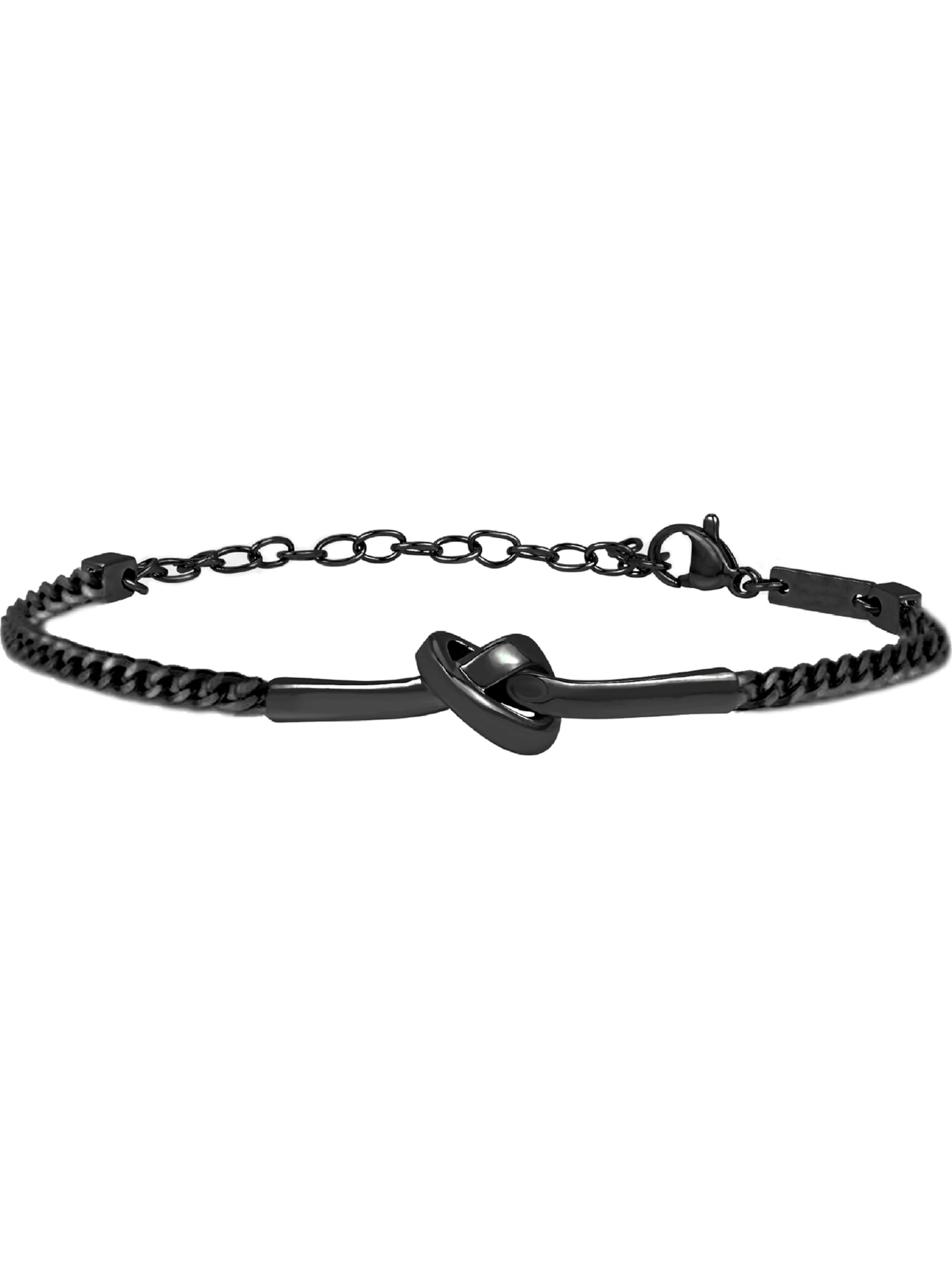 Breil Armband in Schwarz: Vorderseite