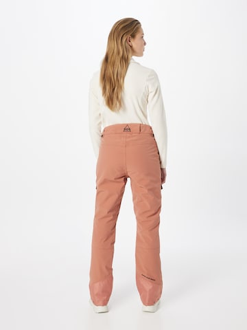 Regular Pantalon 'Aspen' SOS en rouge