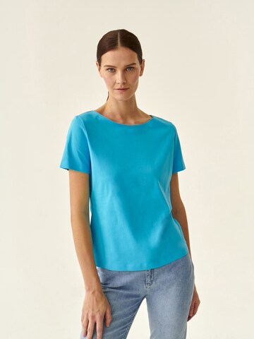 TATUUM - Blusa 'MIKAJA' em azul: frente