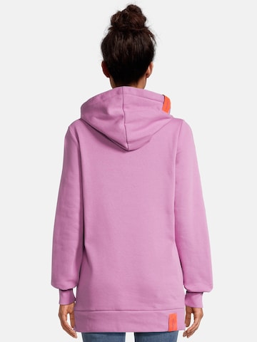 salzhaut Sweatshirt 'SCHELLEN' in Roze